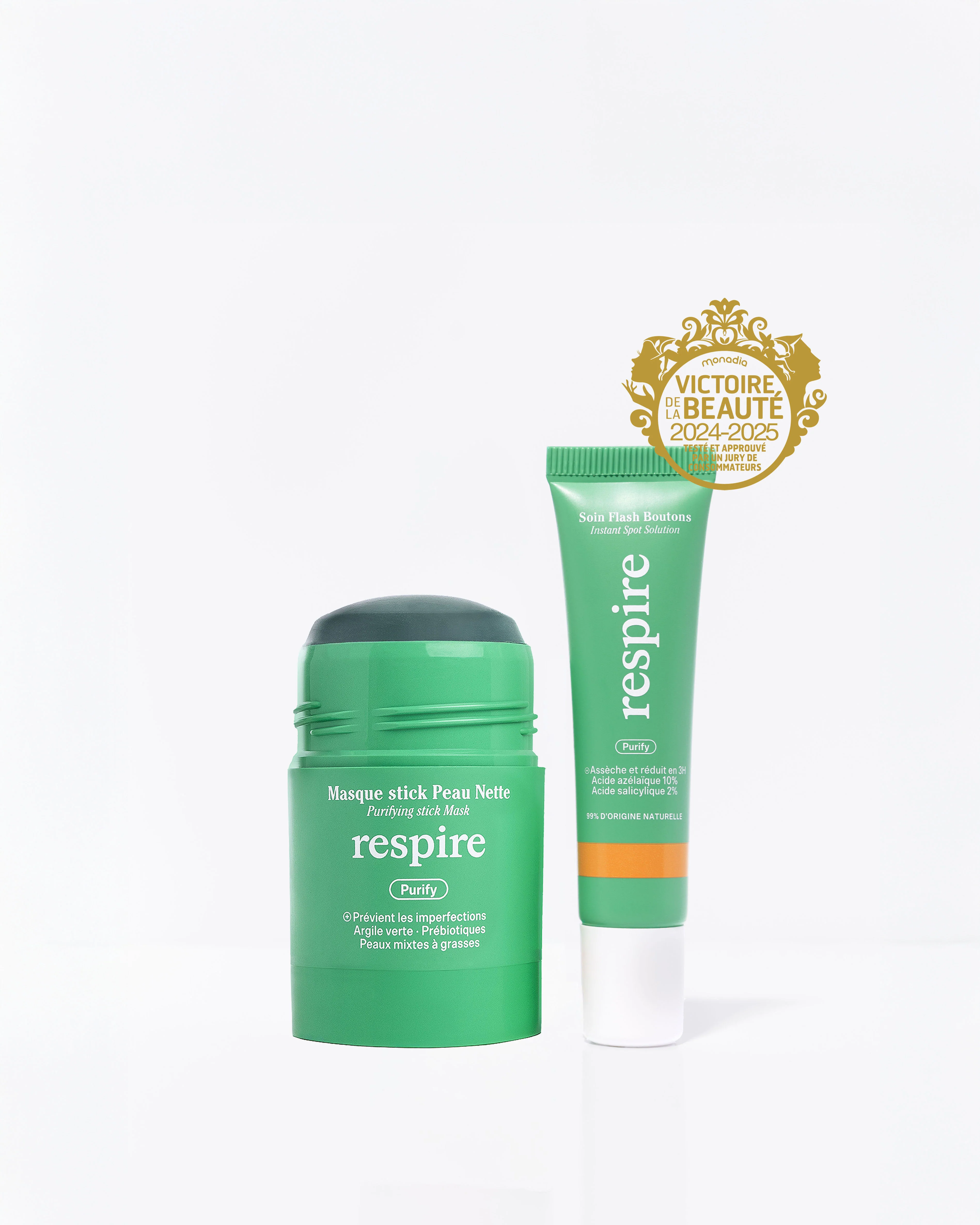 Duo Stop Boutons & Sébum